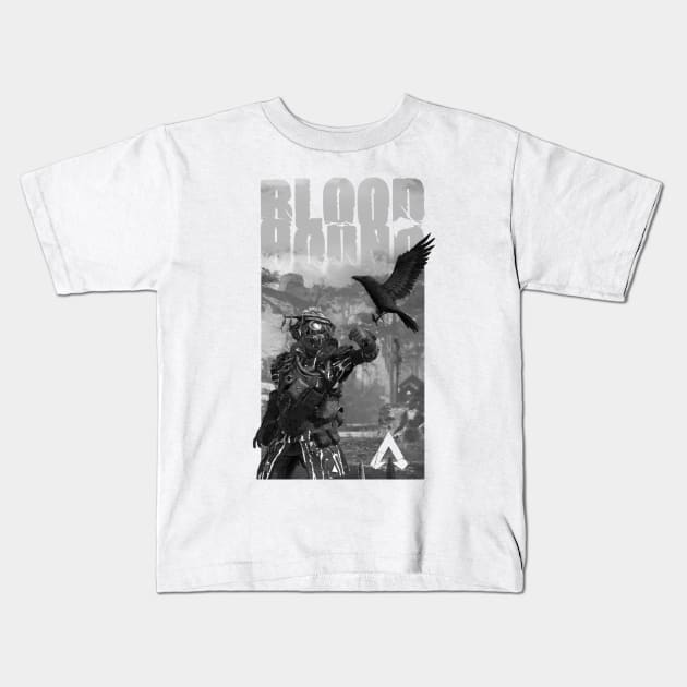 Apex Legends Bloodhound Kids T-Shirt by Alpheratz